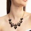 2417-black-mixed-stone-necklace-earrings-set-2.webp Black Mixed Stone Necklace & Earrings Set
