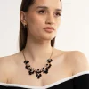 2417-black-mixed-stone-necklace-earrings-set-3.webp Black Mixed Stone Necklace & Earrings Set