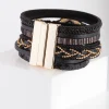 2421-black-multi-strand-cuff-bracelet-2.webp Black Multi Strand Cuff Bracelet
