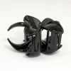 Black Ombre Frangipani Claw Clip