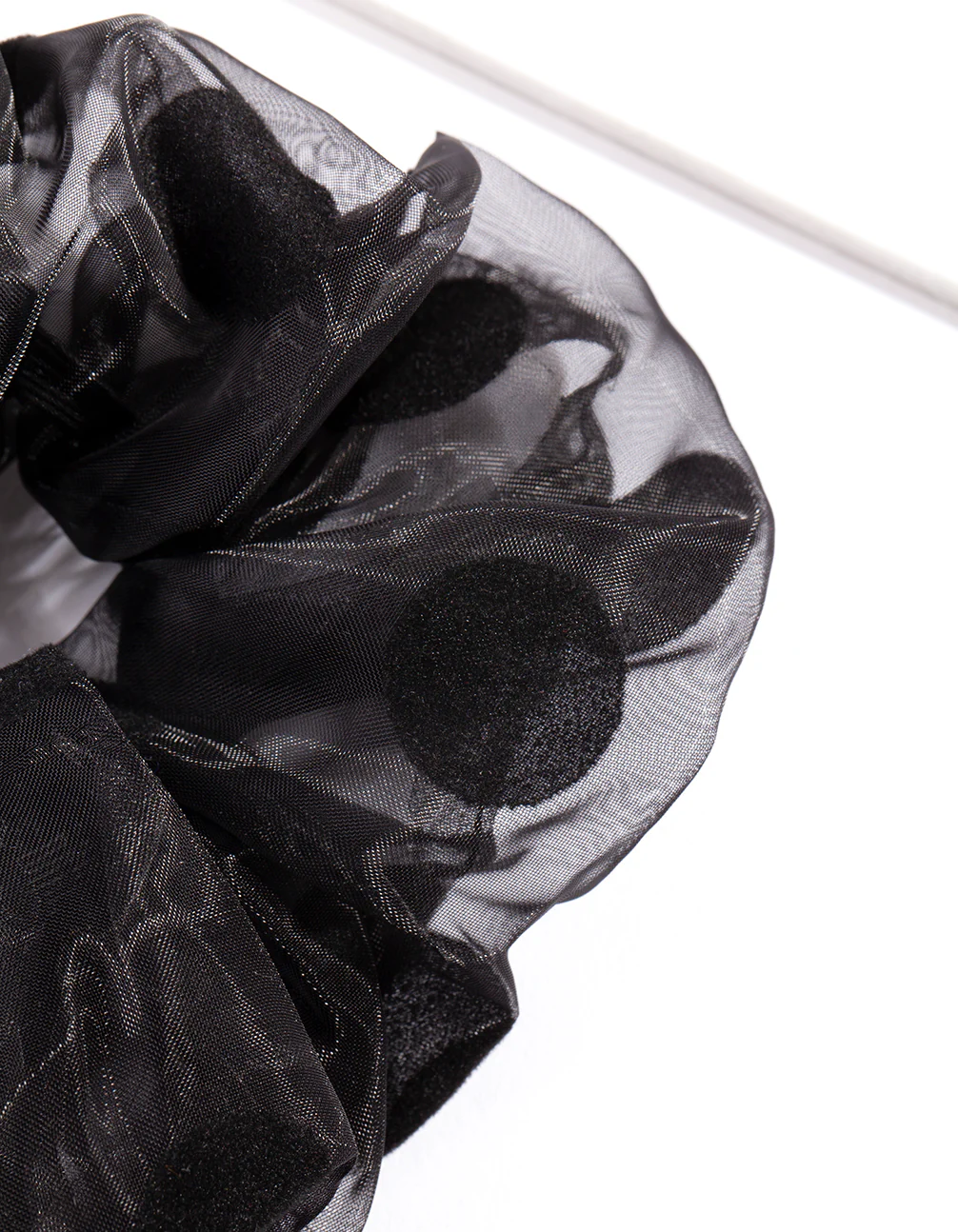 2427-black-organza-scrunchie-2.webp Black Organza Scrunchie