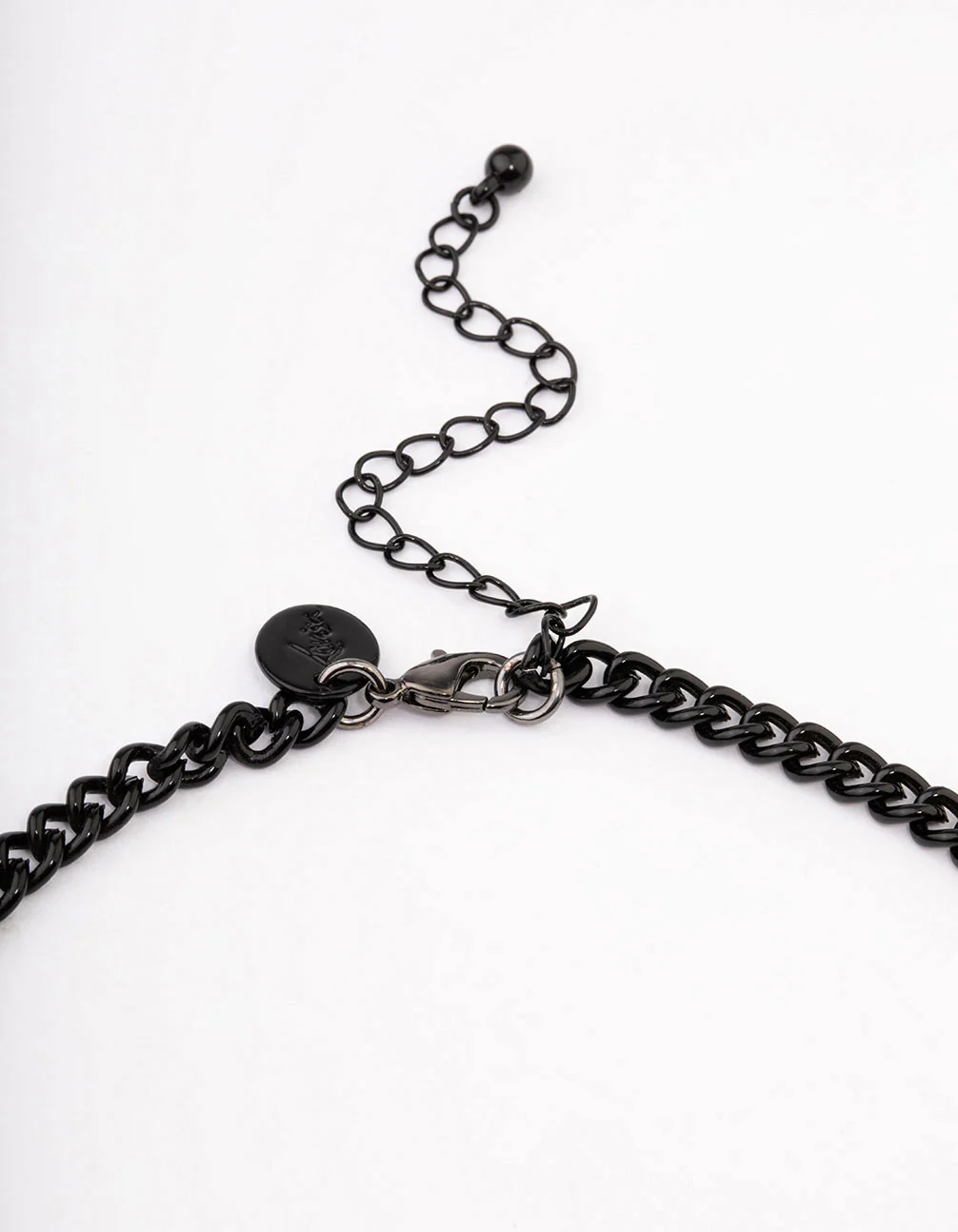 2430-black-paper-diamante-earrings-necklace-jewellery-set-3.webp Black Paper Diamante Earrings & Necklace Jewellery Set