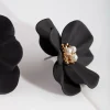 2432-black-pearl-flower-stud-earrings-4.webp Black Pearl Flower Stud Earrings