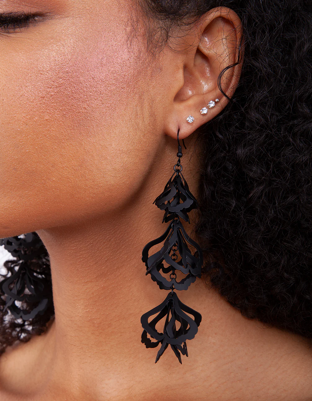2434-black-petal-drop-earrings-3.webp Black Petal Drop Earrings