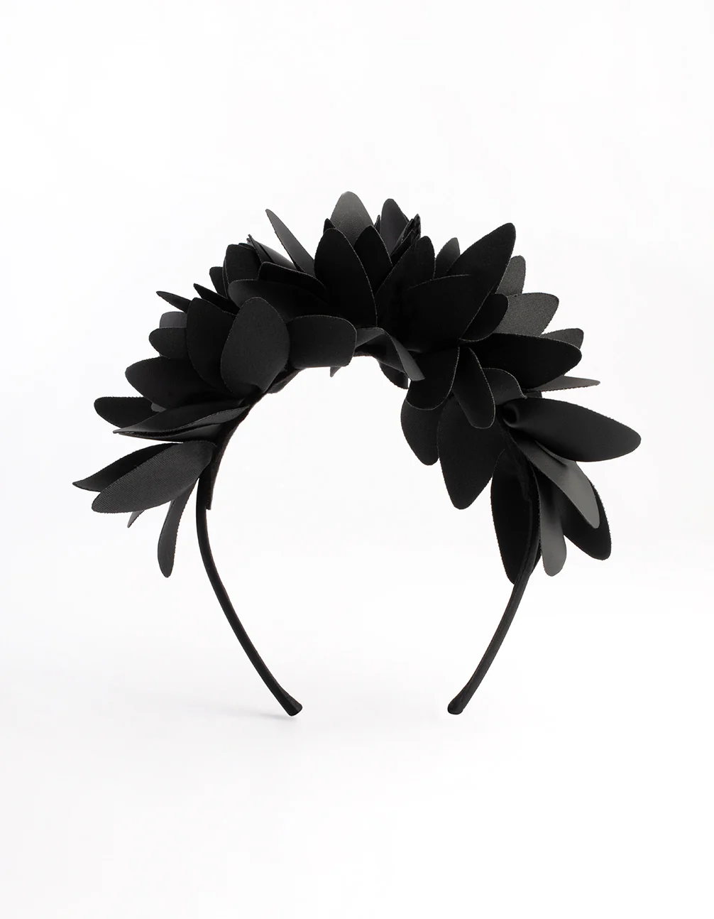 2436-black-petal-statement-headband-1.webp Black Petal Statement Headband