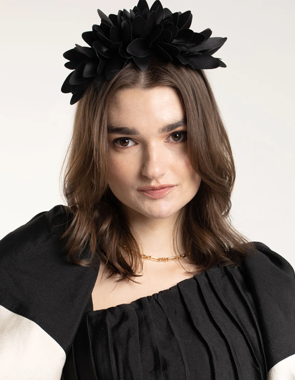 2436-black-petal-statement-headband-5.webp Black Petal Statement Headband