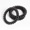 Black Plastic Large Hair Spiral Pack