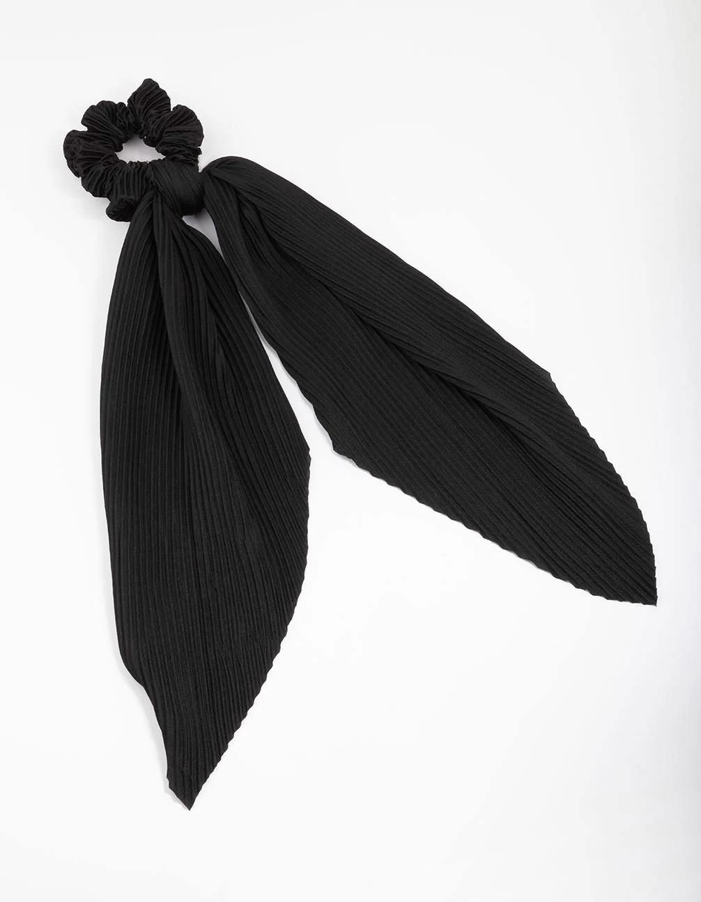2441-black-plisse-fabric-scarf-1.webp Black Plisse Fabric Scarf