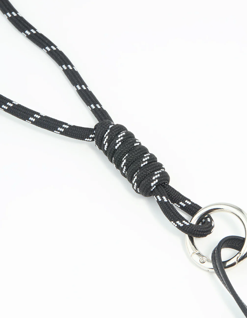 2443-black-pu-leather-sausage-dog-key-chain-3.webp Black PU Leather Sausage Dog Key Chain