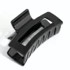 Black Rectangle Outline Hair Claw Clip