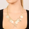 245-gold-genuine-shell-disc-beach-charm-necklace-1.webp Gold Genuine Shell Disc & Beach Charm Necklace