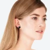 Black Rose Stud Earrings