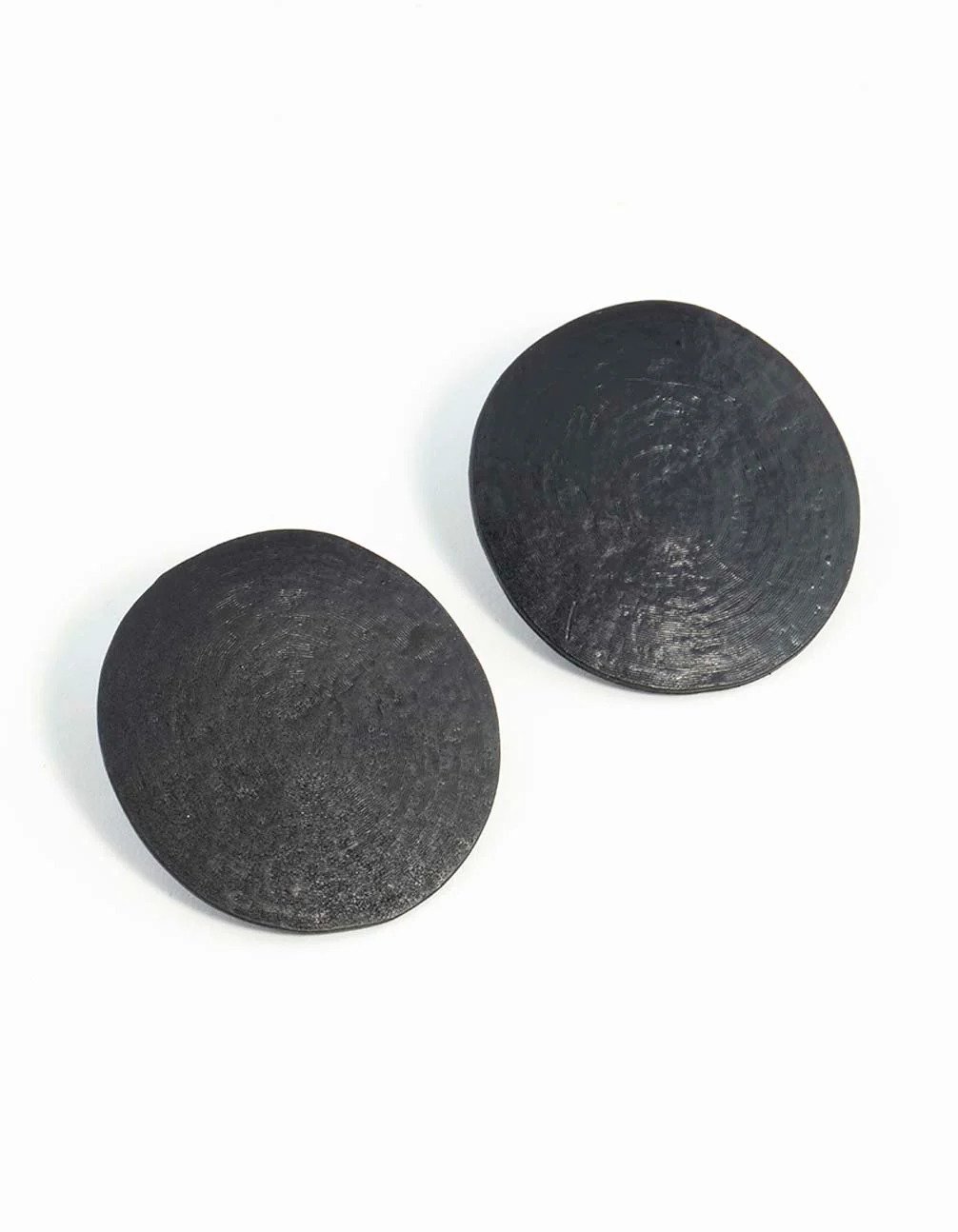 2457-black-round-textured-earrings-1.webp Black Round Textured Earrings