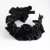 Black Ruffle Headband