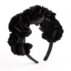 2463-black-satin-flower-veil-headband-1.webp Black Satin Flower Veil Headband