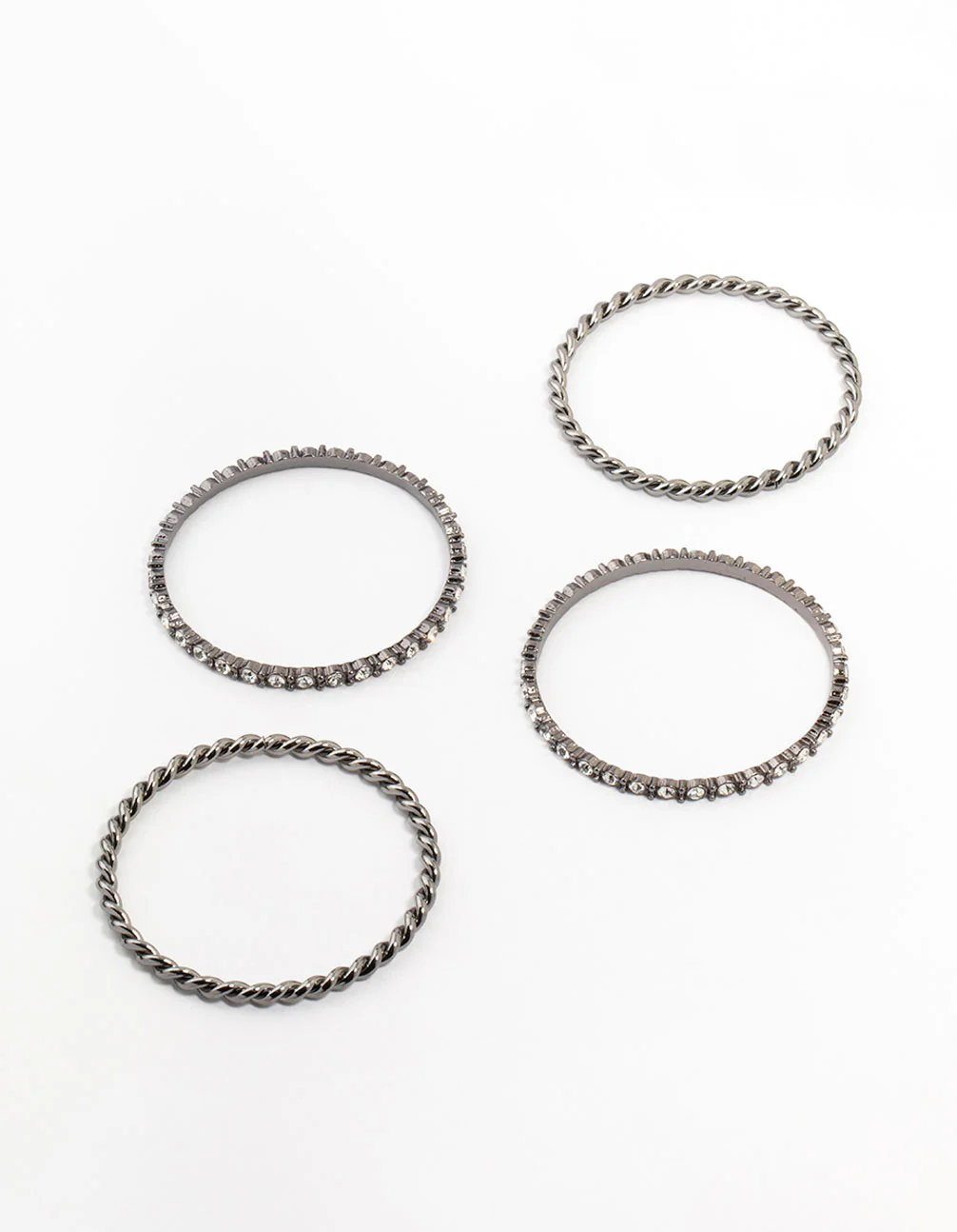 2470-black-silver-diamante-bangles-4-pack-1.webp Black Silver Diamante Bangles 4-Pack