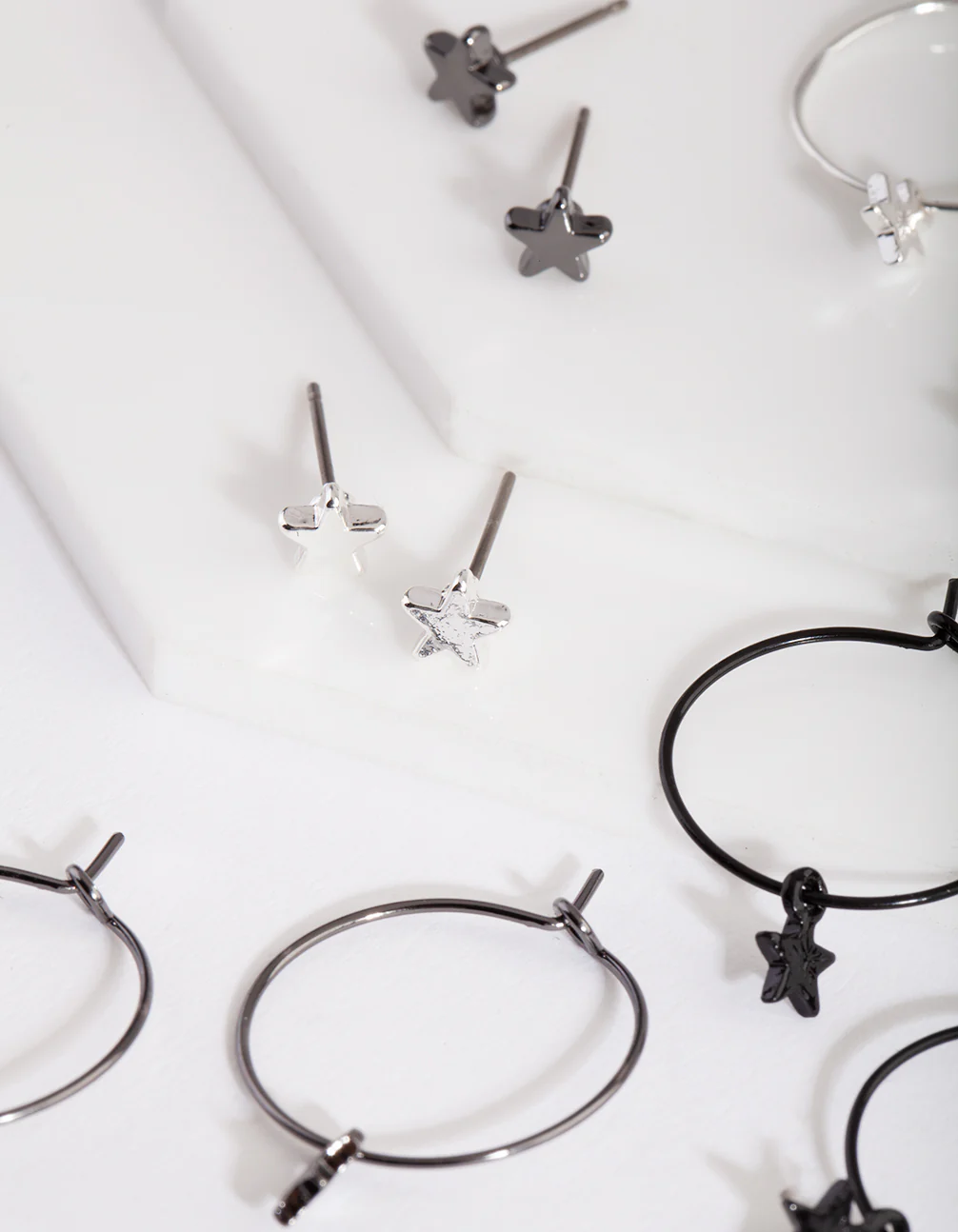 2473-black-silver-star-earring-pack-2.webp Black Silver Star Earring Pack
