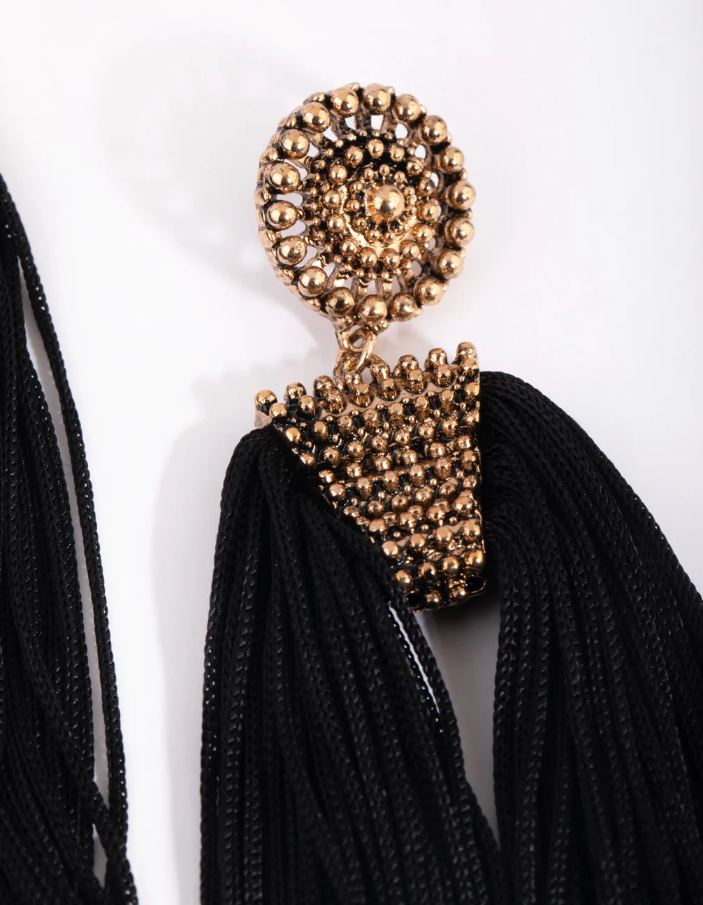 2516-black-tassel-drop-earrings-2.webp Black Tassel Drop Earrings