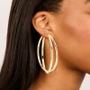 254-gold-large-cross-over-hoop-earrings-1.webp Gold Large Cross Over Hoop Earrings