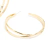 254-gold-large-cross-over-hoop-earrings-5.webp Gold Large Cross Over Hoop Earrings