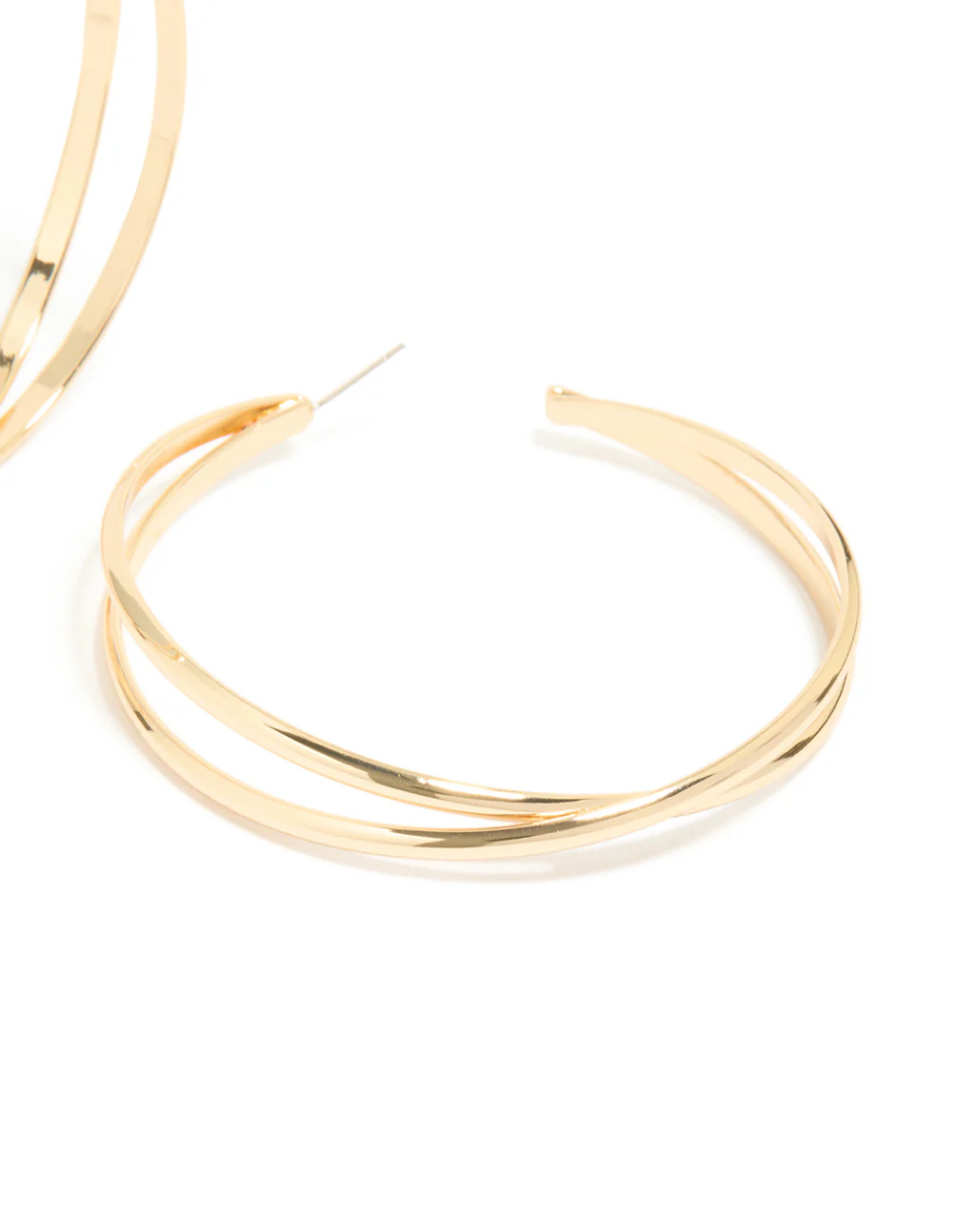 254-gold-large-cross-over-hoop-earrings-5.webp Gold Large Cross Over Hoop Earrings