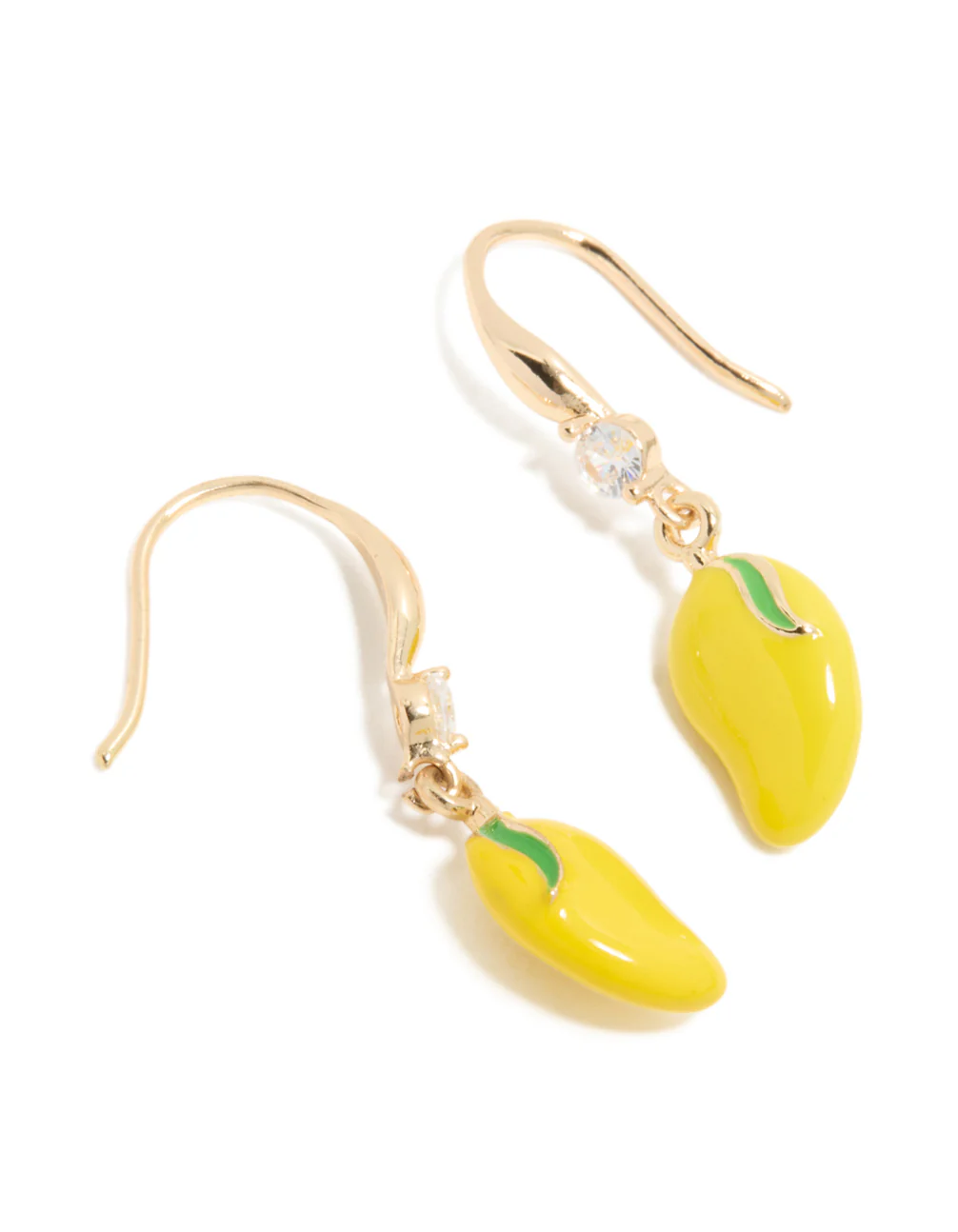 255-gold-lemon-cubic-zirconia-hook-earrings-2.webp Gold Lemon Cubic Zirconia Hook Earrings