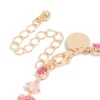 256-gold-light-hot-pink-cubic-zirconia-dainty-bracelet-5.webp Gold Light & Hot Pink Cubic Zirconia Dainty Bracelet