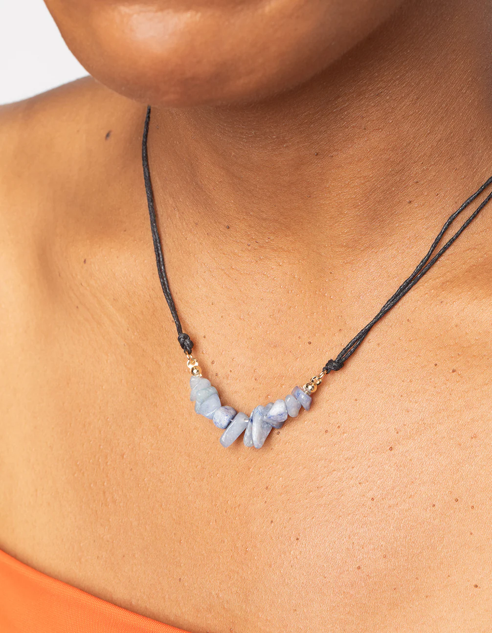 2566-blue-aventurine-chip-necklace-2.webp Blue Aventurine Chip Necklace