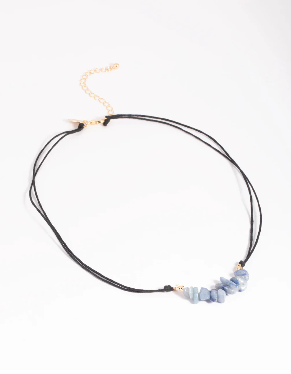 2566-blue-aventurine-chip-necklace-3.webp Blue Aventurine Chip Necklace