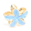 257-gold-light-blue-enamel-frangipani-flower-claw-clip-2.webp Gold Light Blue Enamel Frangipani Flower Claw Clip