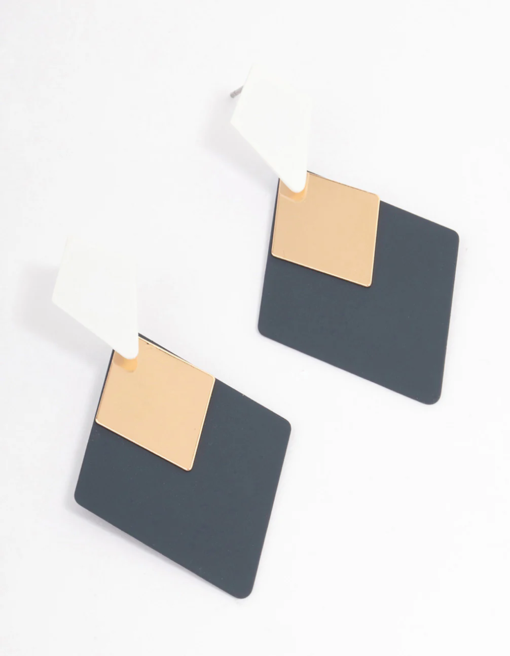 2586-blue-coated-geometric-shape-drop-earrings-1.webp Blue Coated Geometric Shape Drop Earrings