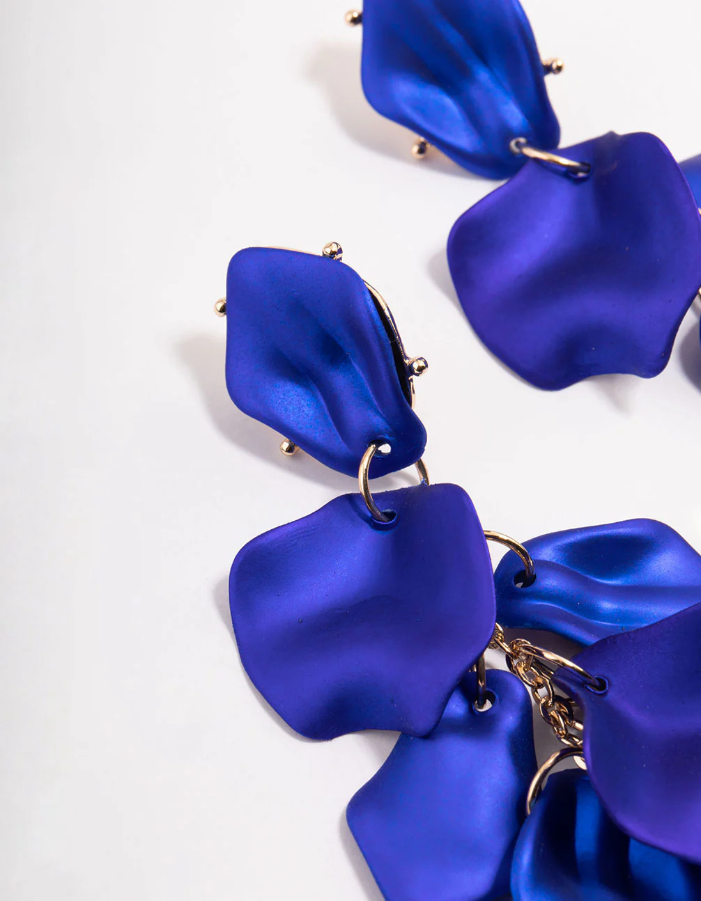 2594-blue-coated-petal-drop-earrings-2.webp Blue Coated Petal Drop Earrings