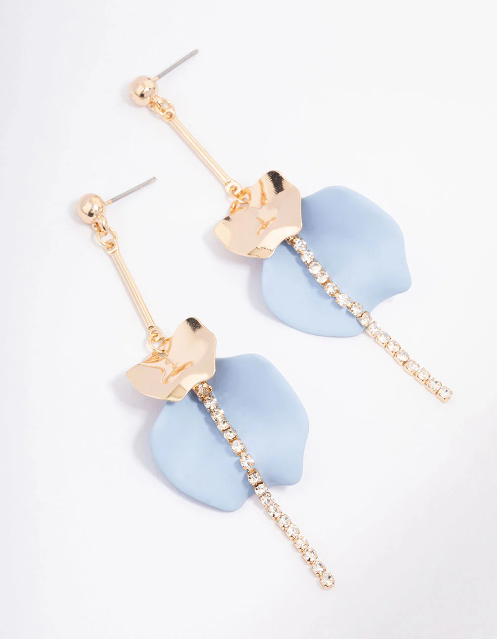 2596-blue-cup-chain-petal-drop-earrings-1.webp Blue Cup Chain & Petal Drop Earrings