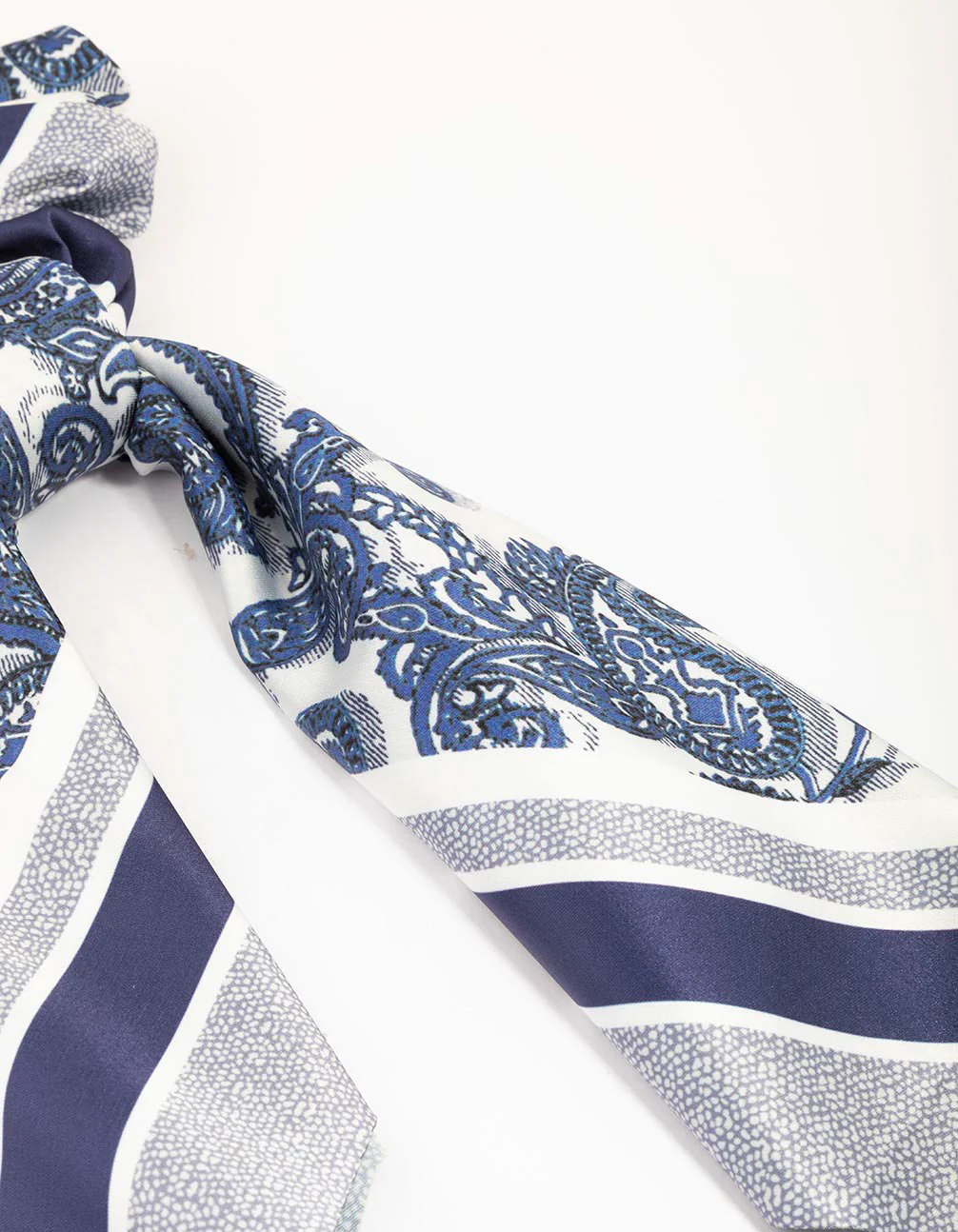 2618-blue-fabric-paisley-satin-scarf-3.webp Blue Fabric Paisley Satin Scarf
