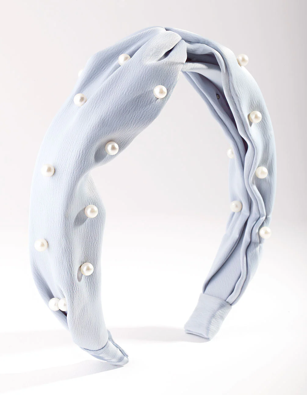 2619-blue-fabric-pearl-headband-1.webp Blue Fabric Pearl Headband