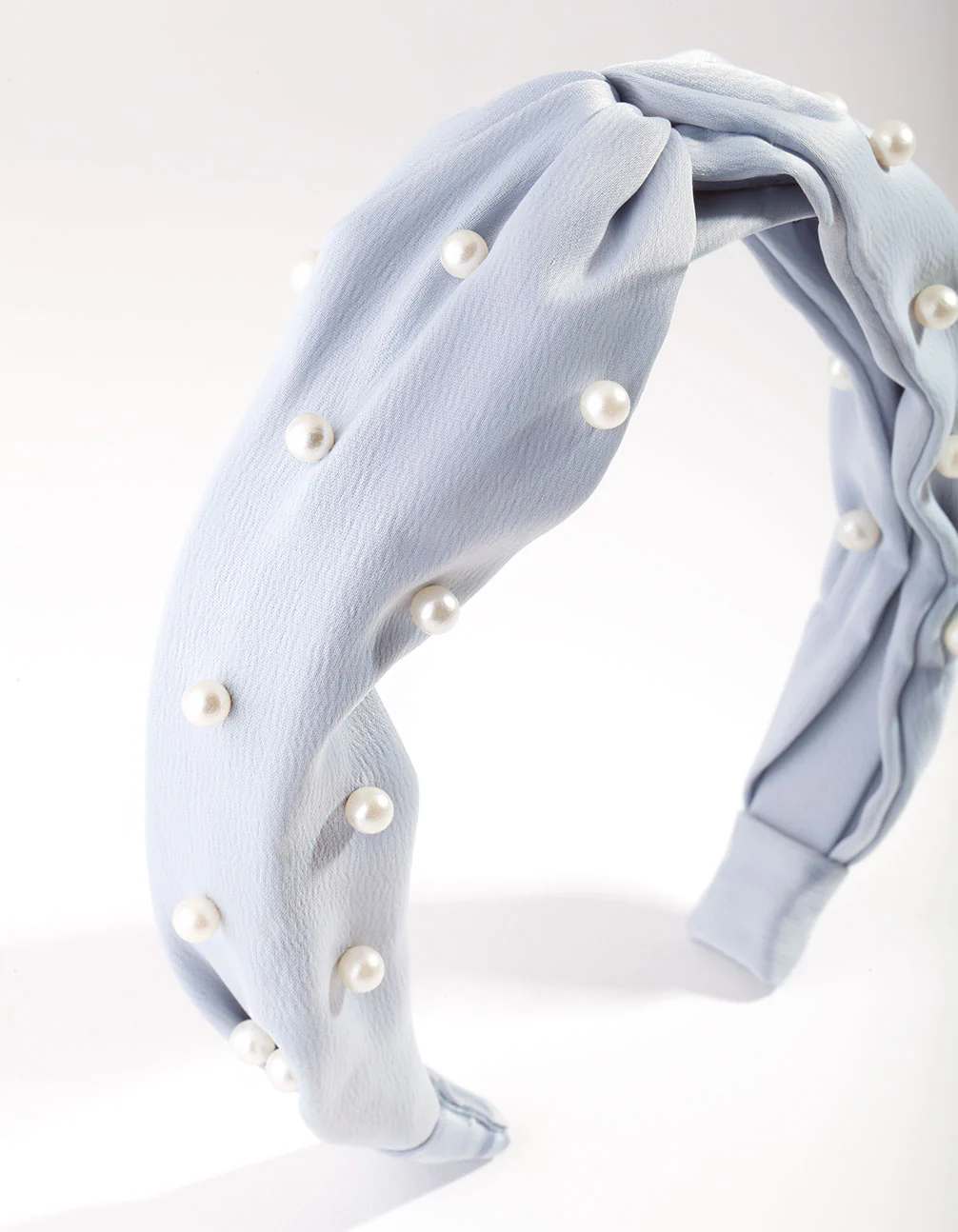 2619-blue-fabric-pearl-headband-2.webp Blue Fabric Pearl Headband