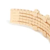 Gold Mini Bezel Set Cubic Zirconia Wrist Cuff