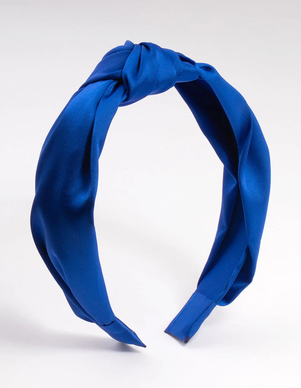 2623-blue-fabric-twist-knot-headband-1.webp Blue Fabric Twist Knot Headband