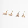 263-gold-mini-cubic-zirconia-stud-earrings-pack-2.webp Gold Mini Cubic Zirconia Stud Earrings Pack