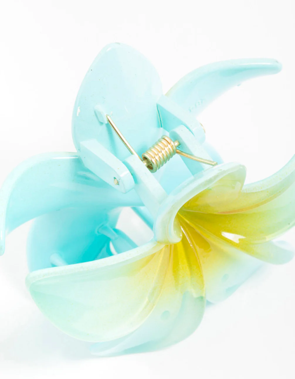 2633-blue-frangipani-hair-claw-clip-3.webp Blue Frangipani Hair Claw Clip