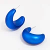 2641-blue-iridescent-chubby-hoop-earrings-1.webp Blue Iridescent Chubby Hoop Earrings