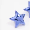 Blue Large Star Stud Earrings