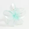 Blue Ombre Pearlised Frangipani Flower Claw Clip