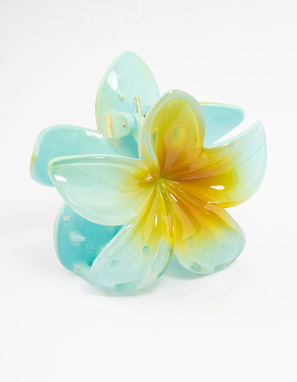2664-blue-ombre-tropical-flower-claw-clip-2.webp Blue Ombre Tropical Flower Claw Clip