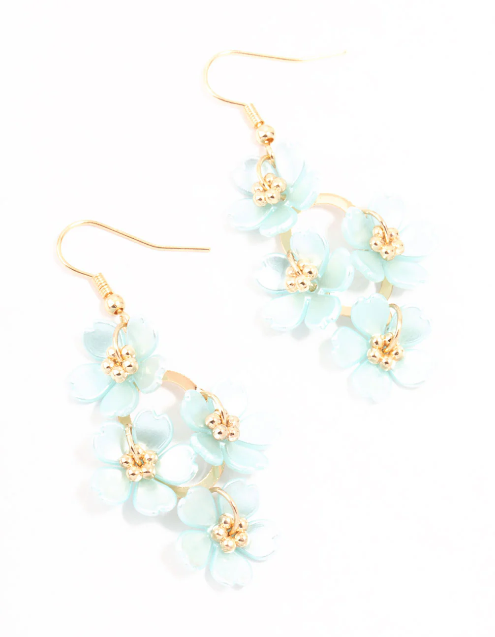 2672-blue-pearlised-flower-vine-gold-drop-earrings-1.webp Blue Pearlised Flower Vine Gold Drop Earrings