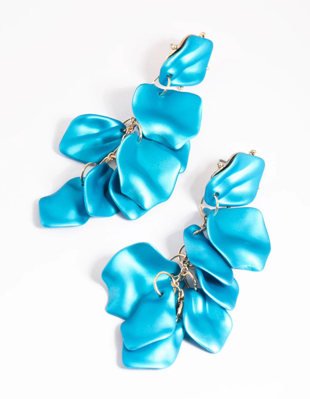 2673-blue-pearlised-petal-drop-earrings-1.webp Blue Pearlised Petal Drop Earrings