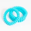 Blue Plastic Large Hair Spiral Pack