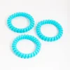 Blue Plastic Large Hair Spiral Pack