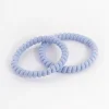 Blue Plastic Narrow Hair Spiral Pack