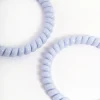 Blue Plastic Narrow Hair Spiral Pack